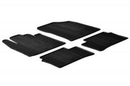 Kia Picanto (TA) 2011-2017 3 & 5-door hatchback car mats set anti-slip Rubbasol rubber (KIA3PIFR)