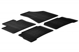 Kia Sorento (XM) 2009-2015 car mats set anti-slip Rubbasol rubber (KIA3SOFR)