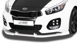 Front spoiler Vario-X Kia Cee'd (JD) 2012-2018 5-door hatchback PU - painted (KIA7CEVX) (1)