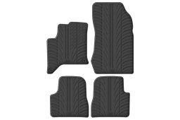 Car mats suitable for Lancia Ypsilon IV (L21) 2024-> 5-door hatchback Rubbasol rubber (LAN3YPFR) (1)