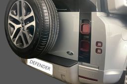 Rear bumper protector Land Rover Defender (L663) 2020-present ABS - matt black (1)