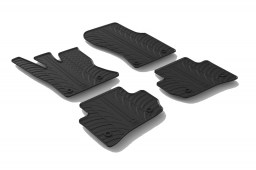 Land Rover Range Rover Velar (L560) 2017-present car mats set anti-slip Rubbasol rubber (LRO1VEFR)