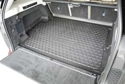  Cuir Tapis Coffre Voiture pour Land Rover Discovery (5seats)  2004-2023,sur Mesure PU Cuir Bac de Coffre ImerméAbles Cargaison Tapis  AntidéRapant Housse Protection Intérieur Accessories