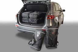Mercedes-Benz B-Class (W247) 2018-present with adjustable boot floor in highest position travel bags (1)