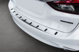Rear bumper protector Mazda Mazda6 (GJ-GL) 2012-> wagon stainless steel - Strong (MAZ15M6BP) (1)