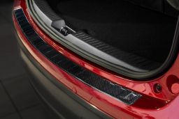 Rear bumper protector Mazda CX-5 (KE) 2012-2017   carbon (MAZ19C5BP) (1)