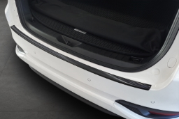 Rear bumper protector suitable for Mazda CX-80 2024->   stainless steel brushed anthracite (MAZ1C8BP) (1)