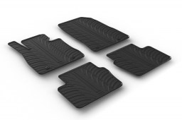 Mazda2 (DJ) 2015-present 5-door hatchback car mats set anti-slip Rubbasol rubber (MAZ2M2FR)