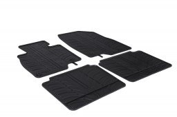 Mazda6 (GJ) 2012-present 4-door & wagon car mats set anti-slip Rubbasol rubber (MAZ2M6FR)