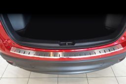 Rear bumper protector Mazda CX-5 (KE) 2012-2017 stainless steel (MAZ3C5BA) (1)
