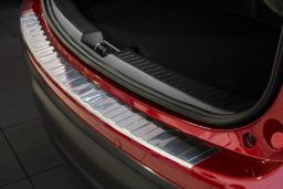 Mazda CX-5 (KE) 2012-2017 rear bumper protector stainless steel (MAZ3C5BP) (1)