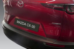 Rear bumper protector Mazda CX-30 (DM) 2019-present ABS - brushed alloy (MAZ5C0BP) (1)