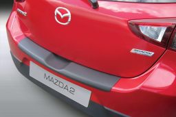 Mazda2 (DJ) 2015-present 5-door hatchback rear bumper protector ABS (MAZ5M2BP)