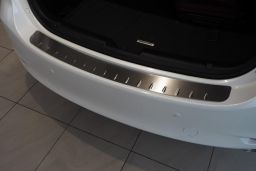 Rear bumper protector Mazda6 (GJ-GL) 2012-present 4-door saloon stainless steel (MAZ8M6BA) (1)