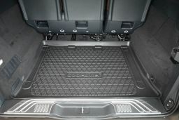 Kofferraumwanne für Mercedes-Benz Vito W447 Van (10.2014-.) -  Kofferraummatte rutschfest Schutzmatte - hinter der 2. Sitzreihe (3.  Sitzreihe im Auto oder herausgenommen); Tourer Long (Radstand 3.200 mm;  Fahrzeuglänge 5.140 mm) typ 4