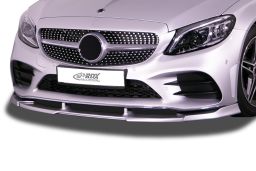 Front spoiler Vario-X Mercedes-Benz C-Class (W205) 2018-2021 4-door saloon PU - painted (MB13CKVX) (1)