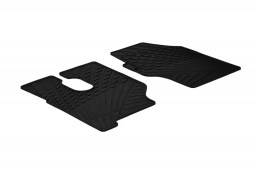 Mercedes-Benz Actros (BM 930-934) 2003-2011 car mats set anti-slip Rubbasol rubber (MB1ACFR)