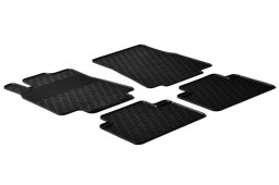 Mercedes-Benz A-Class (W169) 2004-2012 3 & 5-door hatchback car mats set anti-slip Rubbasol rubber (MB1AKFR)