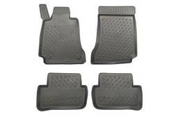 Car mats suitable for Mercedes-Benz C-Class (W204) 2007-2014 4-door saloon Cool Liner PE/TPE rubber (MB1CKFM-C) (1)