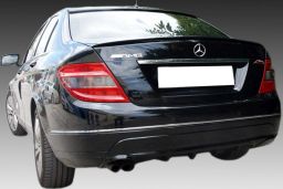 Rear diffuser Mercedes-Benz C-Class (W204) 2007-2011 4-door saloon ABS - painted (MB1CKRS) (1)