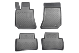 Car mats suitable for Mercedes-Benz E-Class (W212) 2009-2016 4-door saloon Guardliner PE/TPE rubber (MB1EKFM-G) (1)