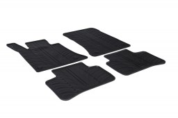 Mercedes-Benz GLK (X204) 2008-2015 car mats set anti-slip Rubbasol rubber (MB1GKFR)