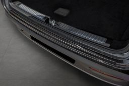 Rear bumper protector Mercedes-Benz EQC (N293) 2019->   stainless steel anthracite (MB1QCBP) (1)