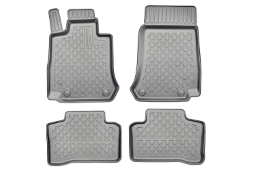 Car mats suitable for Mercedes-Benz EQC (N293) 2019-2023 Guardliner PE/TPE rubber (MB1QCFM-G) (1)