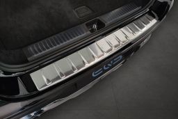 Rear bumper protector Mercedes-Benz EQS (X296) 2022-> stainless steel (MB1QSBP) (1)
