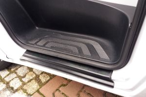 Door sill plates Mercedes-Benz Sprinter (W907 - W910) 2018-present PU 2 pieces (MB1SPPU) (1)