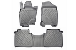 Car mats suitable for Mercedes-Benz X-Class (W470) 2018-2020 pickup Cool Liner PE/TPE rubber (MB1XKFM-C) (1)