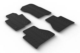 Car mats Mercedes-Benz X-Class (W470) 2018-2020 Rubbasol rubber (MB1XKFR) (1)
