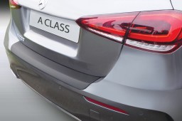 Rear bumper protector Mercedes-Benz A-Class (W177) 2018-> 5-door hatchback ABS - brushed alloy (MB20AKBP) (1)