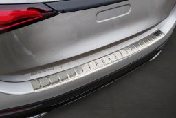 Rear bumper protector Mercedes-Benz GLC (X254) 2022->   stainless steel (MB20GCBP) (1)
