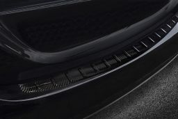 Rear bumper protector Mercedes-Benz C-Class (W205) 2014-present 4-door saloon carbon (MB25CKBP) (1)