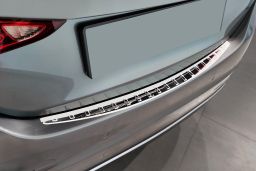 Rear bumper protector Mercedes-Benz C-Class (W206) 2021-> 4-door saloon stainless steel high gloss (MB26CKBP) (1)