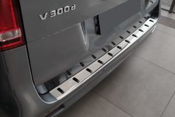 Rear bumper protector Mercedes-Benz Vito - V-Class (W447) 2014-> stainless steel - Strong (MB28VIBP) (1)