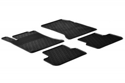 Mercedes-Benz A-Class (W176) 2012-2018 5-door hatchback car mats set anti-slip Rubbasol rubber (MB2AKFR)