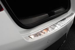 Rear bumper protector Mercedes-Benz CLA (C118) 2019-present 4-door saloon stainless steel (MB2CABP) (1)