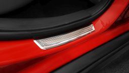 Door sill plates Mercedes-Benz GLA (H247) 2020-> stainless steel 2 pieces (MB2GAEG) (1)