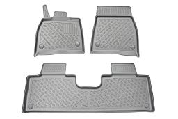 Car mats Mercedes-Benz EQS SUV (X296) 2022-> Cool Liner PE/TPE rubber (MB2QSFM) (1)