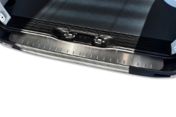 Rear bumper protector suitable for Mercedes-Benz Vito - V-Class (W447) 2014-> stainless steel brushed (MB33VIBA) (1)