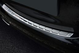 Rear bumper protector Mercedes-Benz E-Class (W213) 2016-present 4-door saloon stainless steel (MB35EKBP) (2)