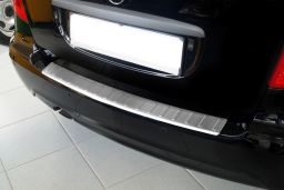 Mercedes-Benz A-Class (W169 facelift) 2008-2012 5-door hatchback rear bumper protector stainless steel (MB3AKBP) (1)