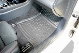 Saloon C118 2019-present Black Element EXP.ELEMENT0234110 Tailored Fit Rubber Boot Liner Protector Mat for Mercedes CLA-Class