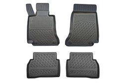 Car mats suitable for Mercedes-Benz C-Class (W205) 2014-2021 4-door saloon Cool Liner PE/TPE rubber (MB3CKFM-C) (1)