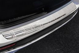 Rear bumper protector Mercedes-Benz GLB (X247) 2019-> stainless steel high gloss (MB3GBBP) (1)