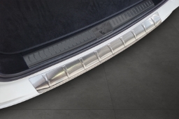 Rear bumper protector suitable for Mercedes-Benz E-Class estate (S214) 2023-> wagon stainless steel brushed (MB43EKBP) (1)