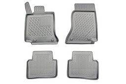 Car mats suitable for Mercedes-Benz C-Class (W206) 2021-> 4-door saloon Cool Liner PE/TPE rubber (MB5CKFM-C) (1)
