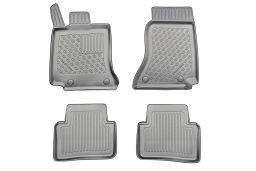 Car mats Mercedes-Benz C-Class (W206) 2021-> 4-door saloon Cool Liner PE/TPE rubber (MB5CKFM) (1)